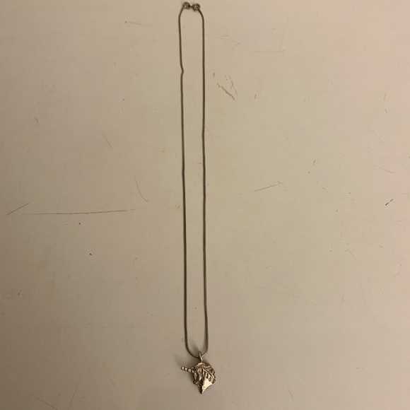 Sterling Silver Vintage Unicorn Necklace - Picture 3 of 4